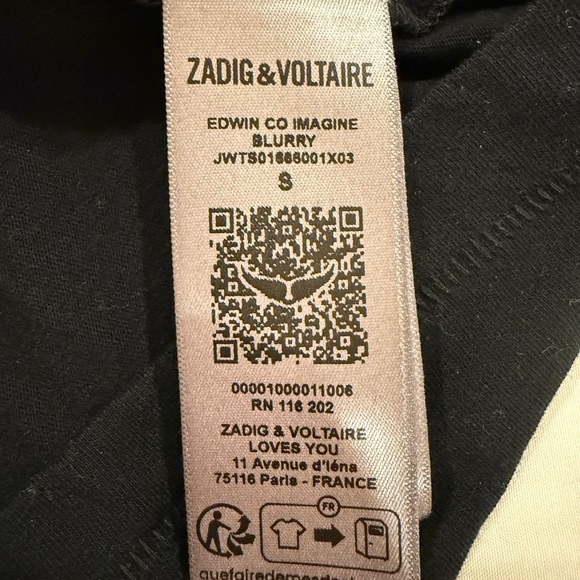 Zadig & Voltaire Edwin Tshirt - Picture 5 of 5